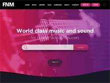 Tablet Screenshot of freenotesmusic.com